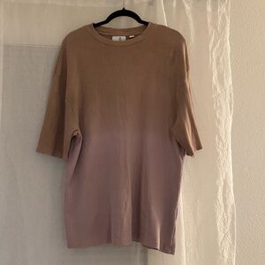 ASOS Collusion men’s gradient oversized tee in mauve purple | size M | NEW
